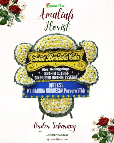 Papan Bunga Duka di Sidamulya