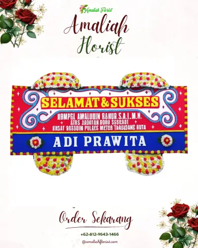 Karangan Bunga Ucapan Selamat di Sidamulya